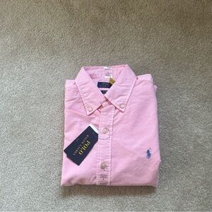R2-15 NWT Mens Size M Polo Ralph Lauren Men's Classic Fit Dress Shirt $125.00